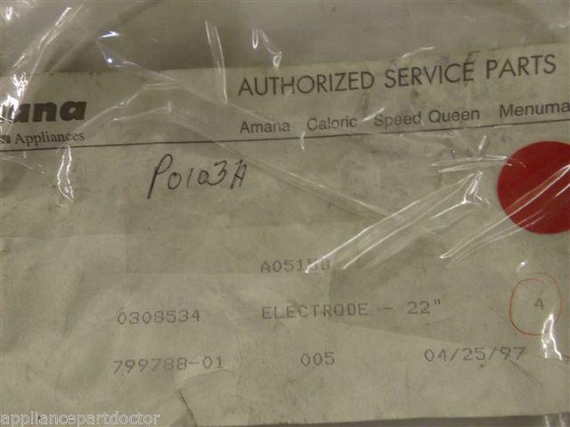 Maytag Amana Stove 0308534 ELECTRODE NEW IN BOX Maytag Amana Stove 0308534 ELECTRODE NEW IN BOX